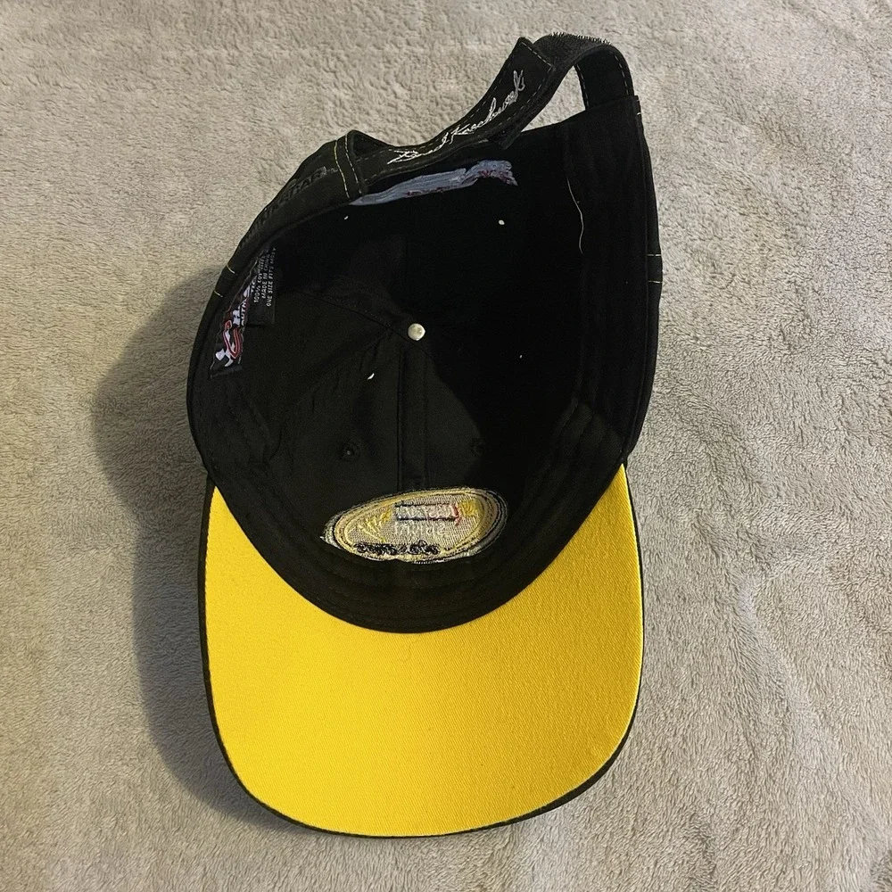Nascar Hat Men One Size Black Chase Authentics Racing Adjustable‎ Trucker Cap